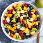 Honey Lime Rainbow Fruit Salad