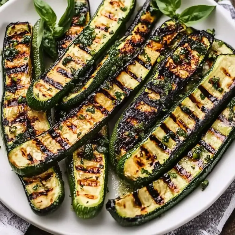 How to Grill Zucchini