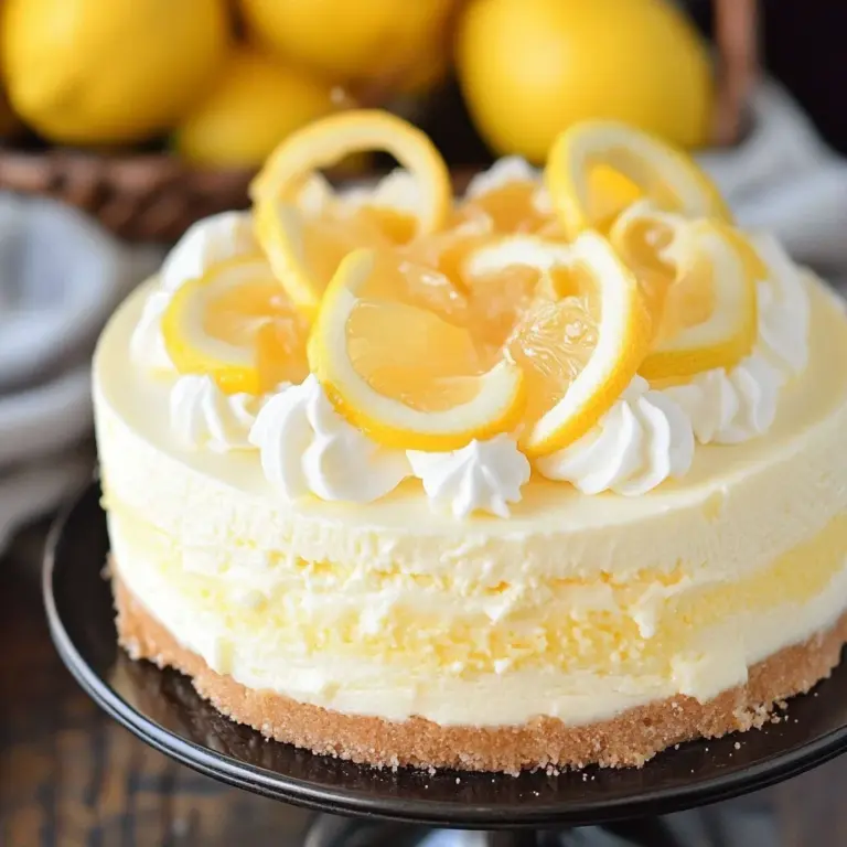 Lemon Cheesecake