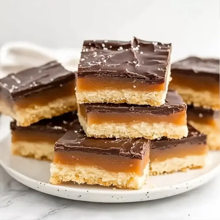 Millionaire Shortbread Bars Recipe