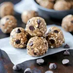 No Bake Chocolate Chip Energy Bites