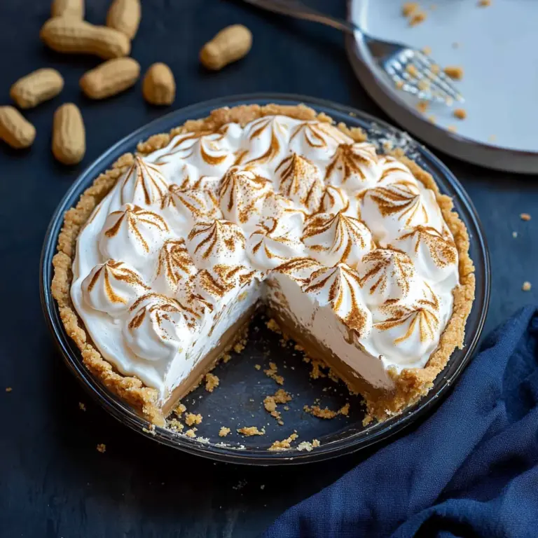 Peanut Butter S'mores Pie