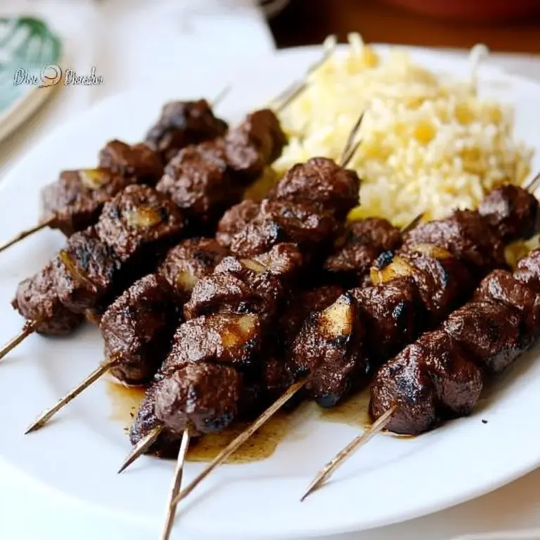 Recipe For Beef Skewers