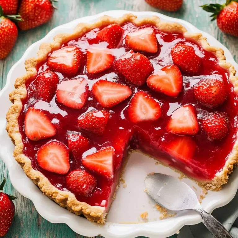 Strawberry Pie with Jello