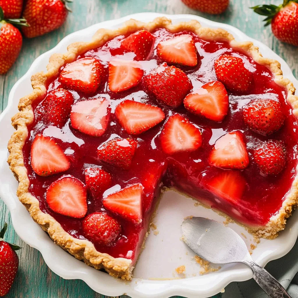 Strawberry Pie with Jello