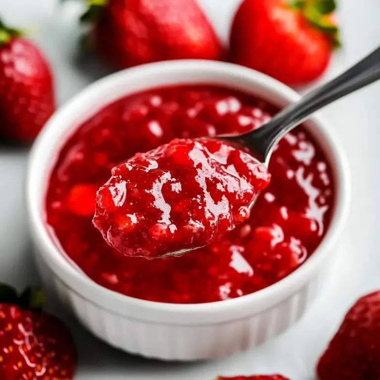 Strawberry Sauce