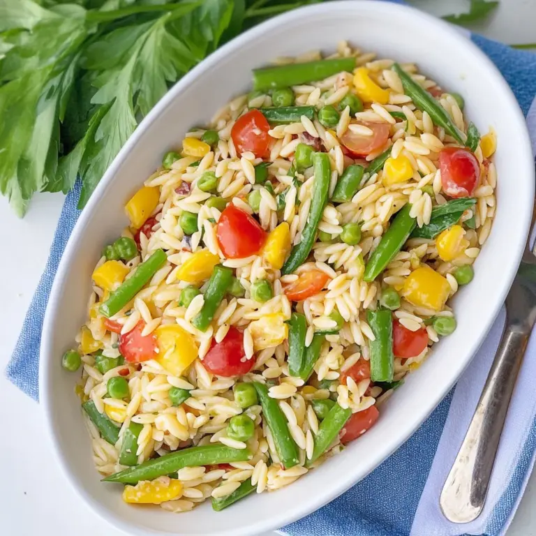 Summer Orzo Salad