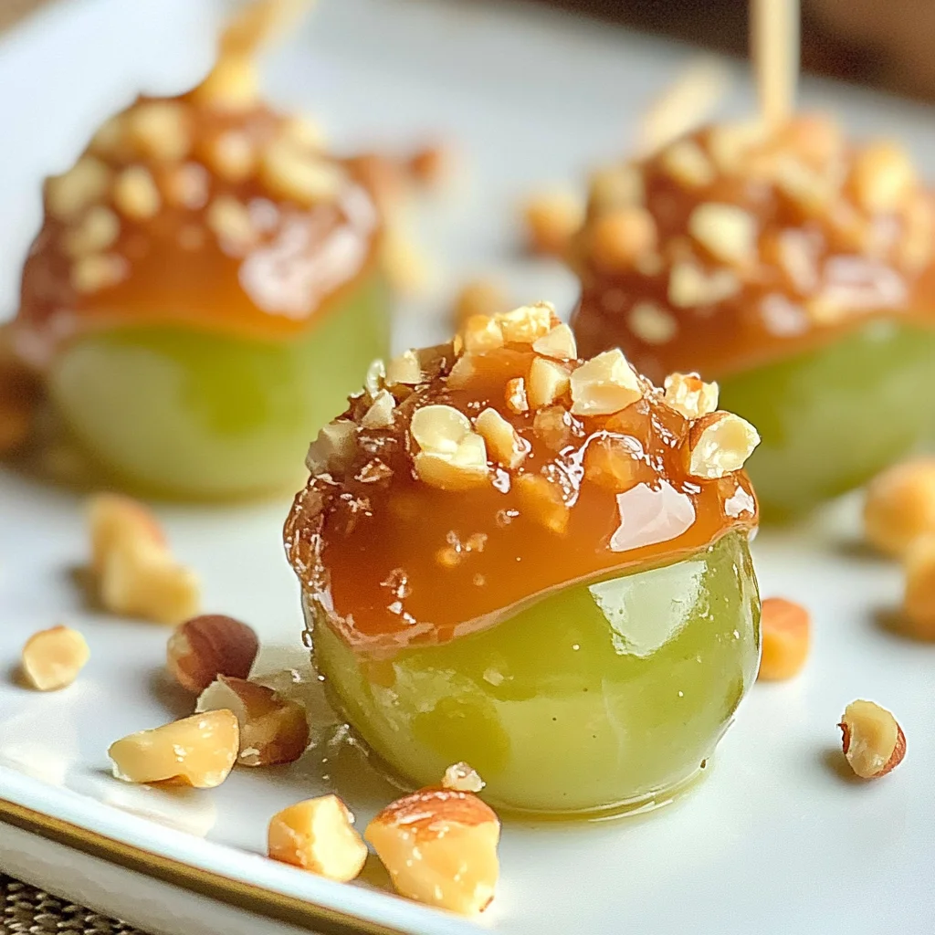 Caramel Apple Grapes