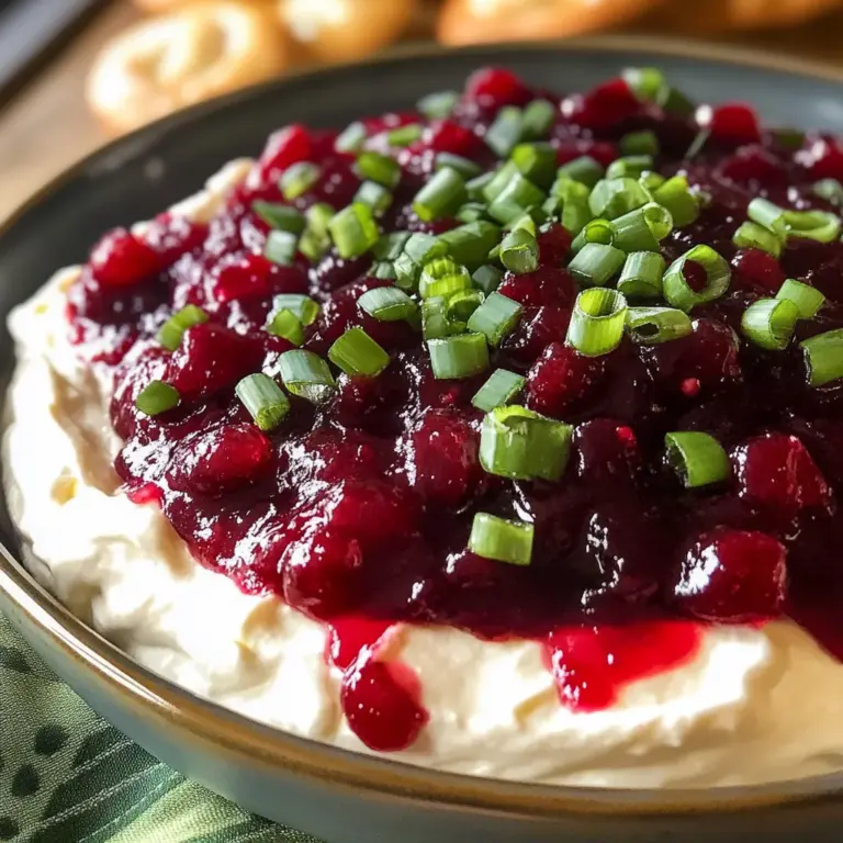 Cranberry Jalapeno Cream Cheese Dip Recipe