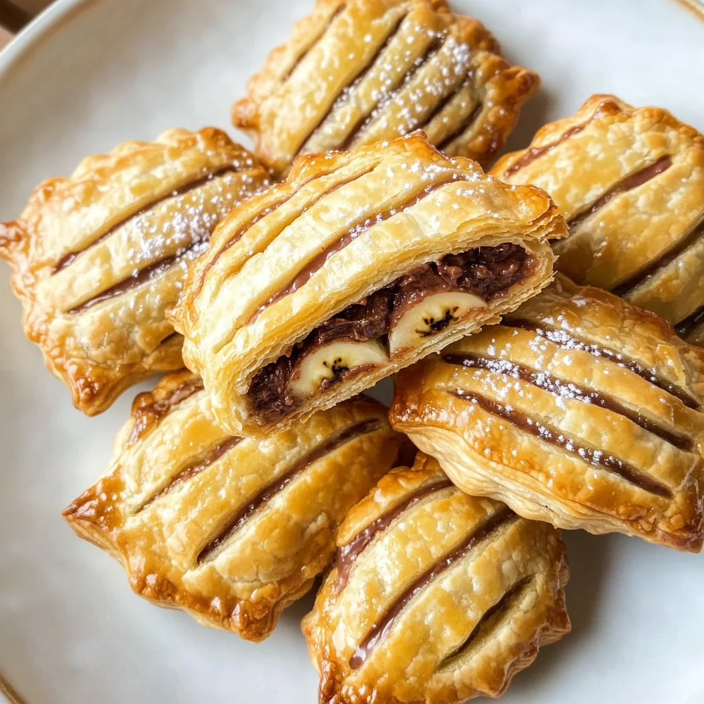 Nutella Mummy Hand Pies