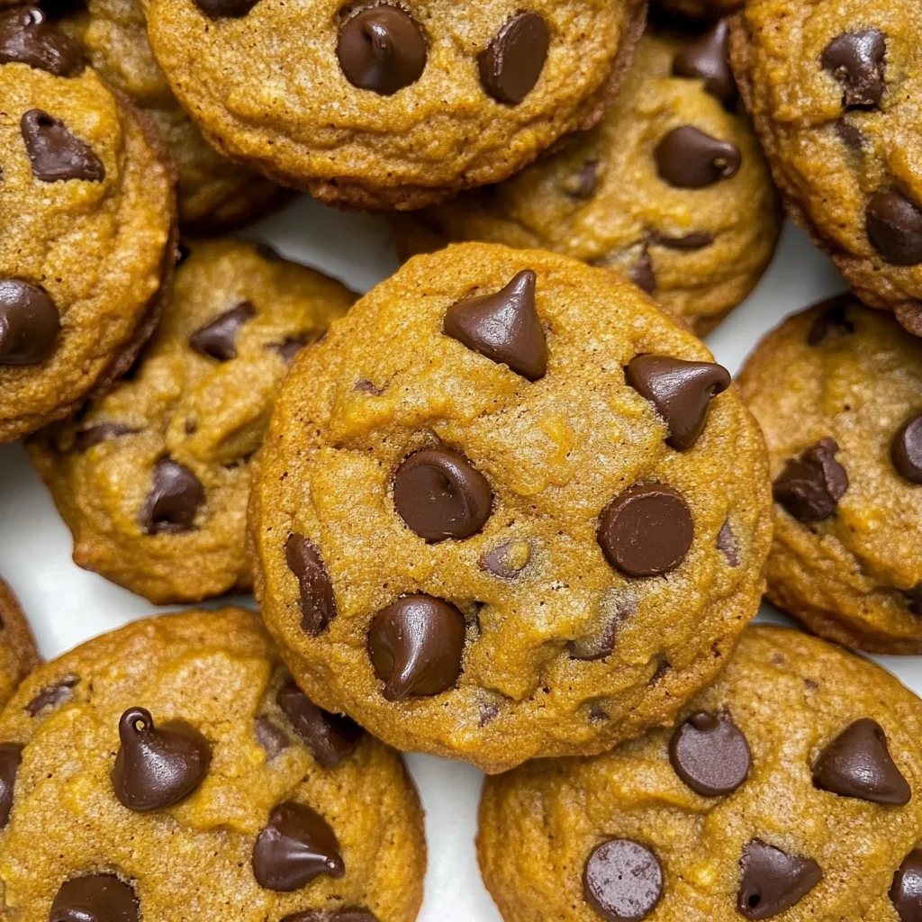 Old Fashioned Pumpkin Chocolate Chip Cookies