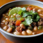 Pinto Beans Green Chile And Beef Soup