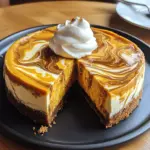 Pumpkin Swirl Cheesecake