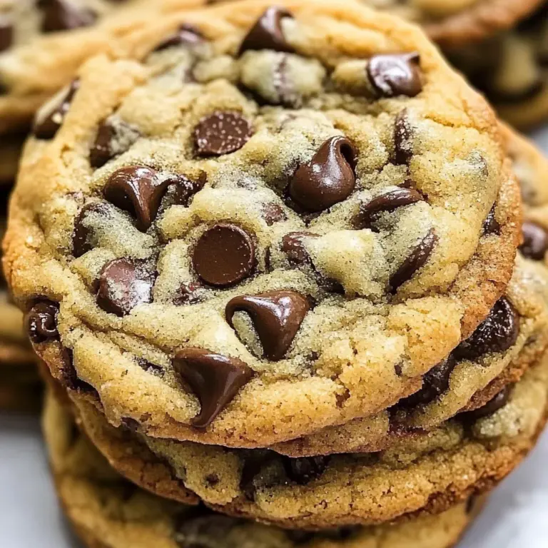 Bakery Style Chocolate Chip Cookies