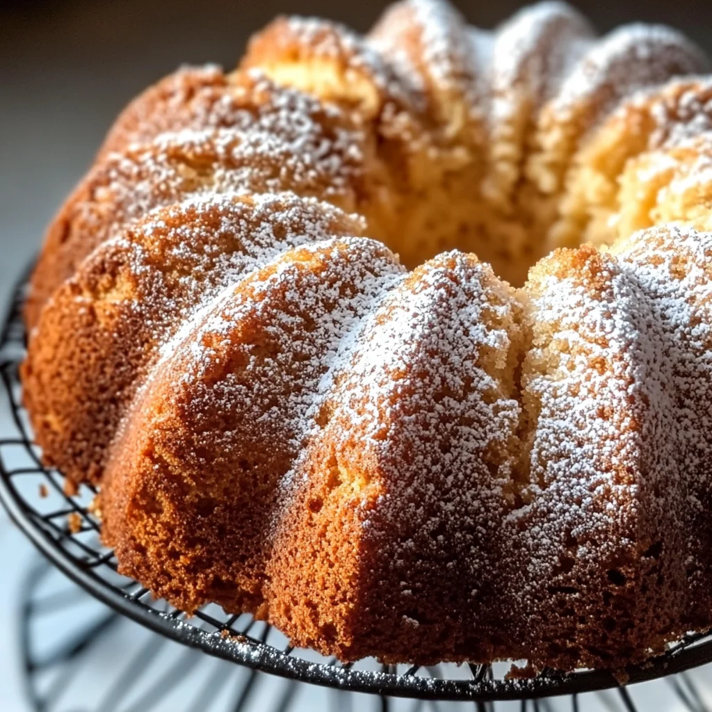 Banana Bread Bundt Cake