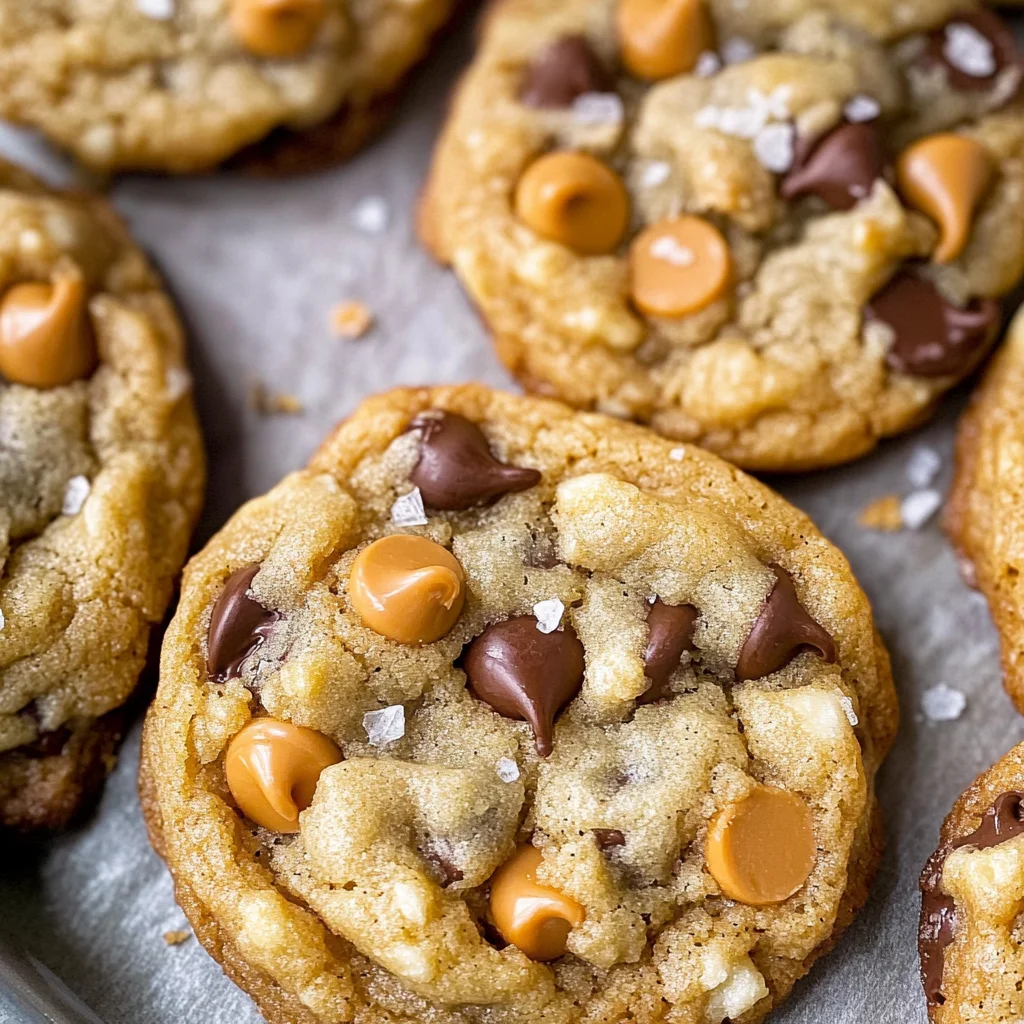 Best Ever Butterscotch Chocolate Chip Cookies (with Sea Salt)