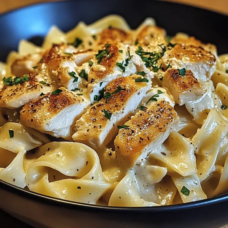 Chicken Buttered Noodles