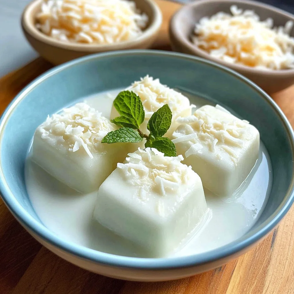 Chinese Coconut Pudding