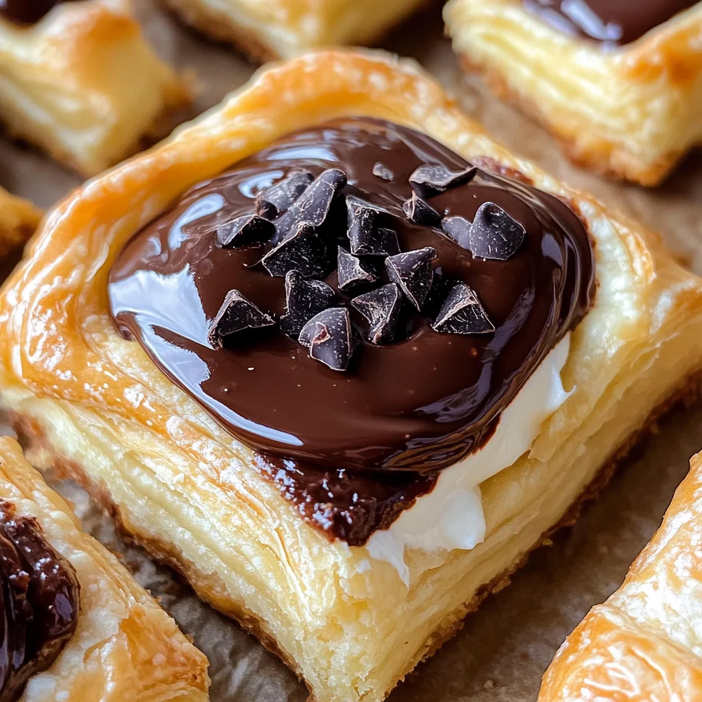 Chocolate Cream Cheese Danish