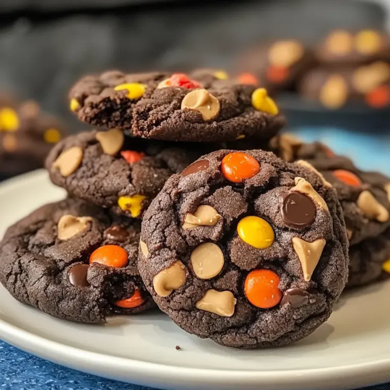 Chocolate and Peanut Butter Cookies