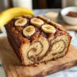 Cinnamon Swirled Banana Bread