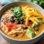 Creamy Chicken Tortilla Soup