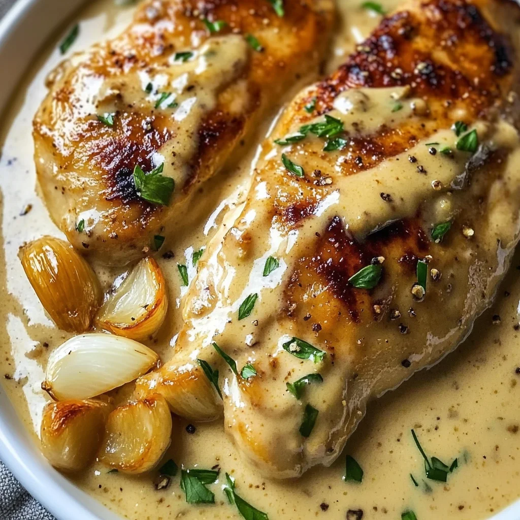 Creamy Garlic Chicken