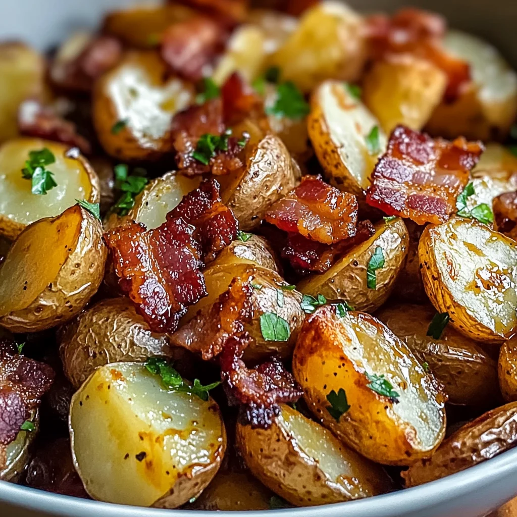 Crispy Turkey Turkey Turkey Bacon Honey Roasted Potatoes