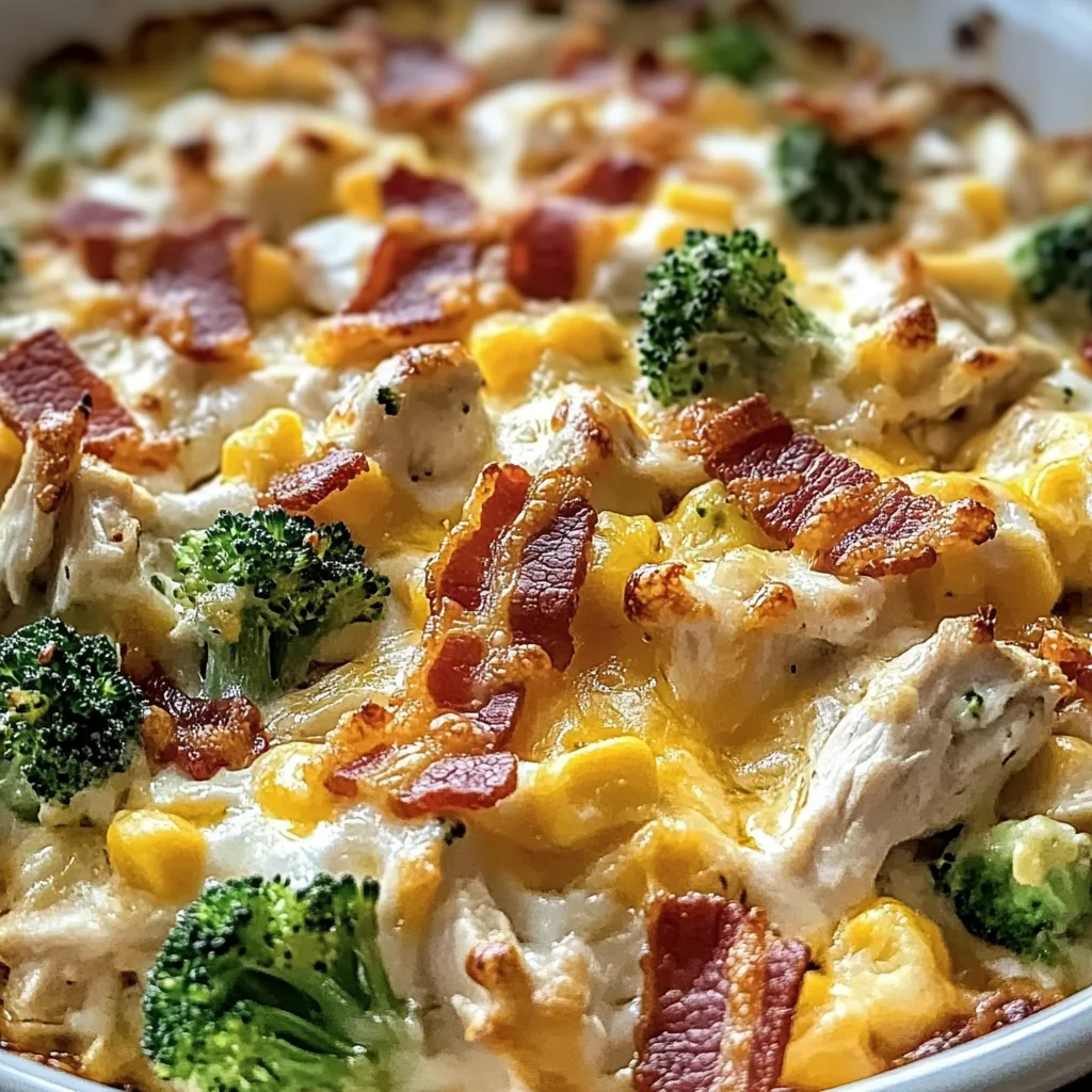 Easy Low Carb Chicken Casserole