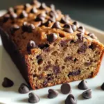 Easy Peanut Butter Chocolate Chip Banana Bread Recipe