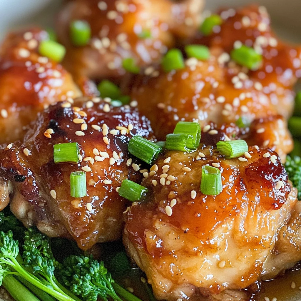 Easy Soy Garlic Chicken Thighs
