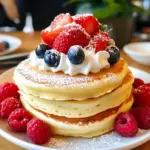 Fluffy Japanese Soufflé Pancakes: A Breakfast Masterpiece
