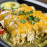 Green Chili Chicken Enchiladas Recipe