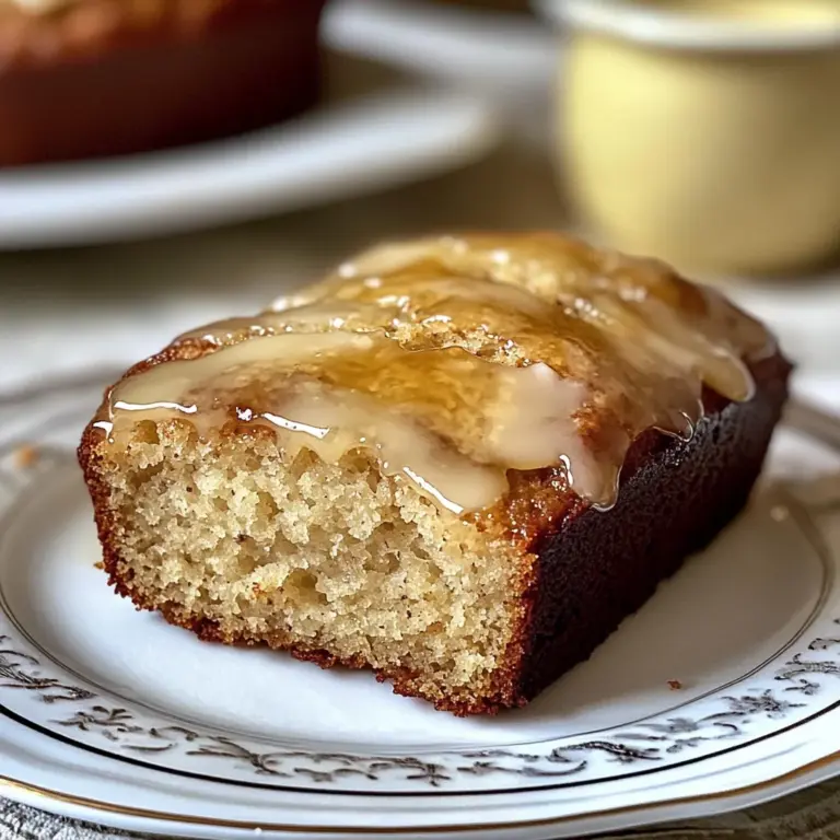 Honey Vanilla Banana Bread