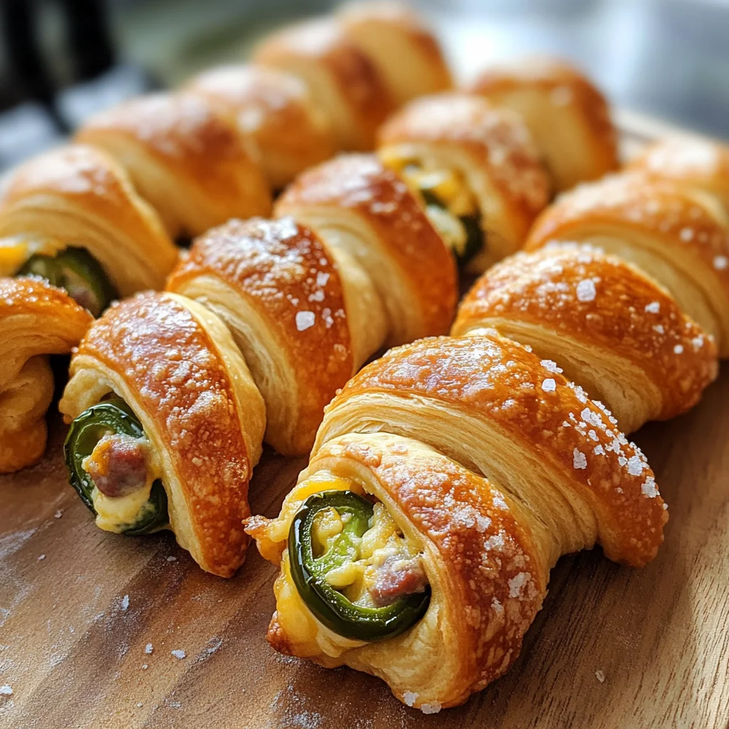 Jalapeno Popper Pigs in a Blanket