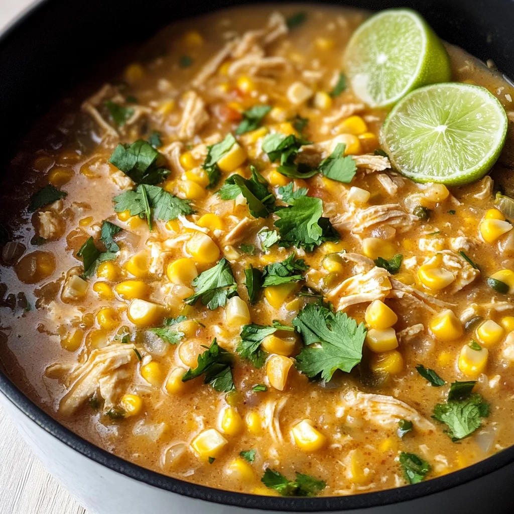 Mexican Street Corn Chicken Chili Recipe