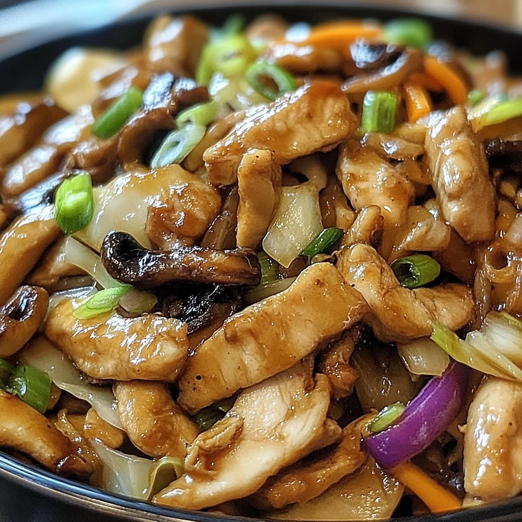 Moo Shu Chicken Recipe