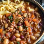 Olive Garden Copycat Pasta E Fagioli Slow Cooker Soup