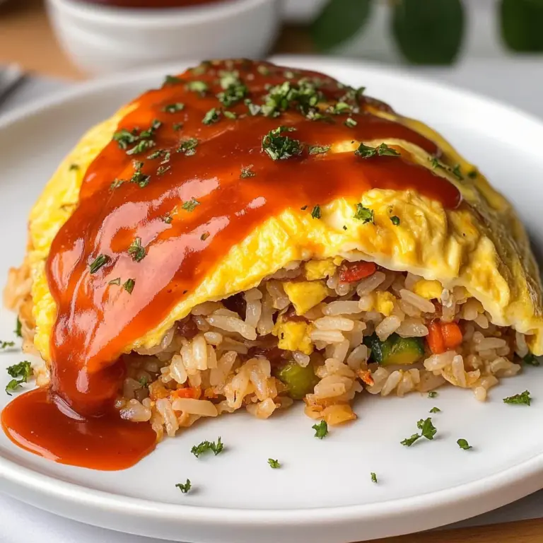 Omurice (Japanese Rice Omelet)