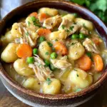 One Pot Gnocchi Chicken Pot Pie