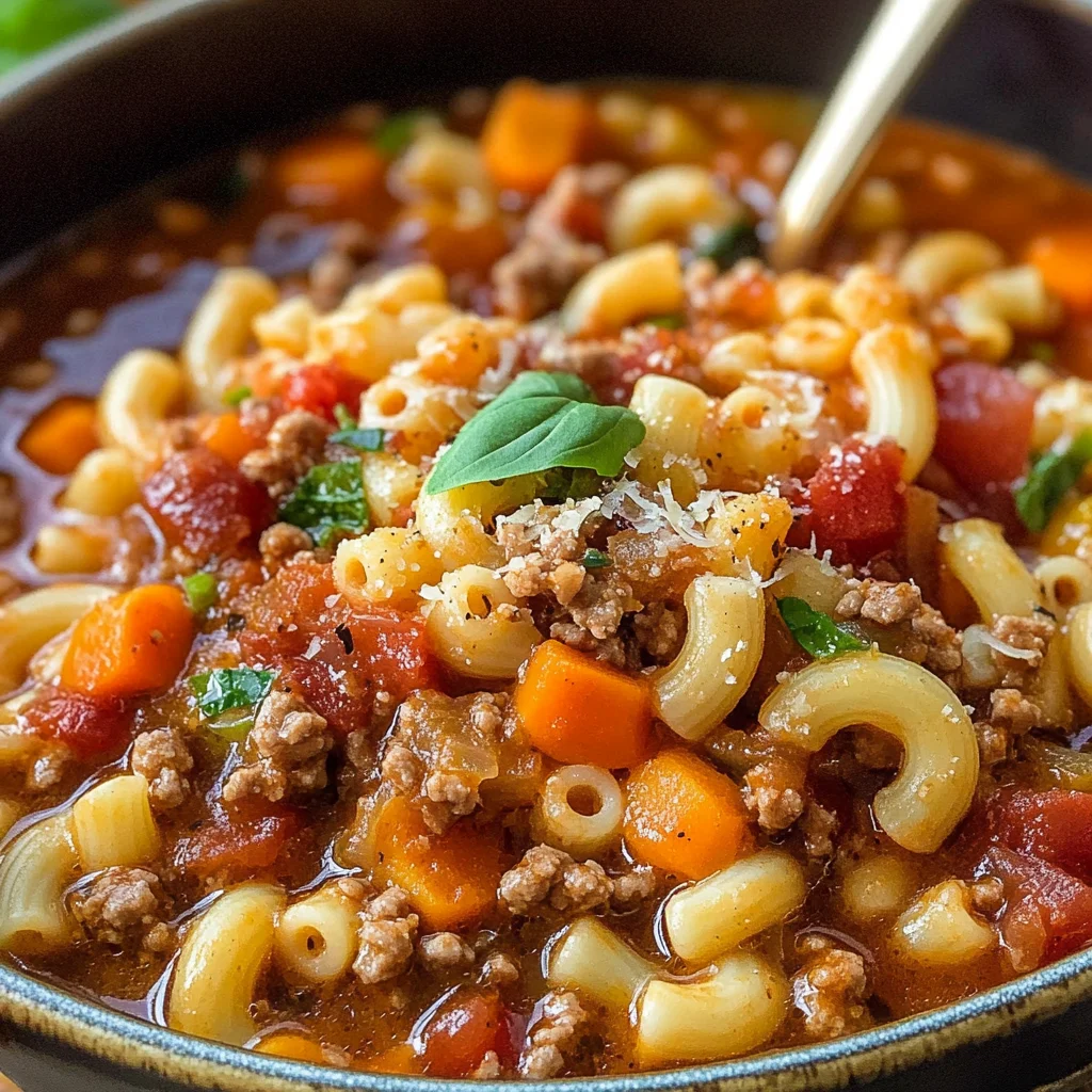 Pasta Fagioli