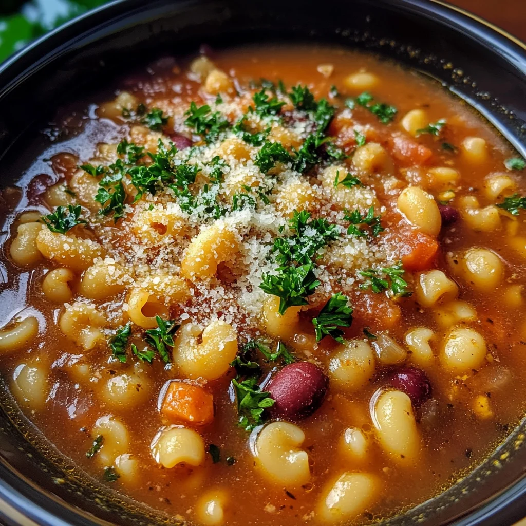 Pasta Fagioli Soup