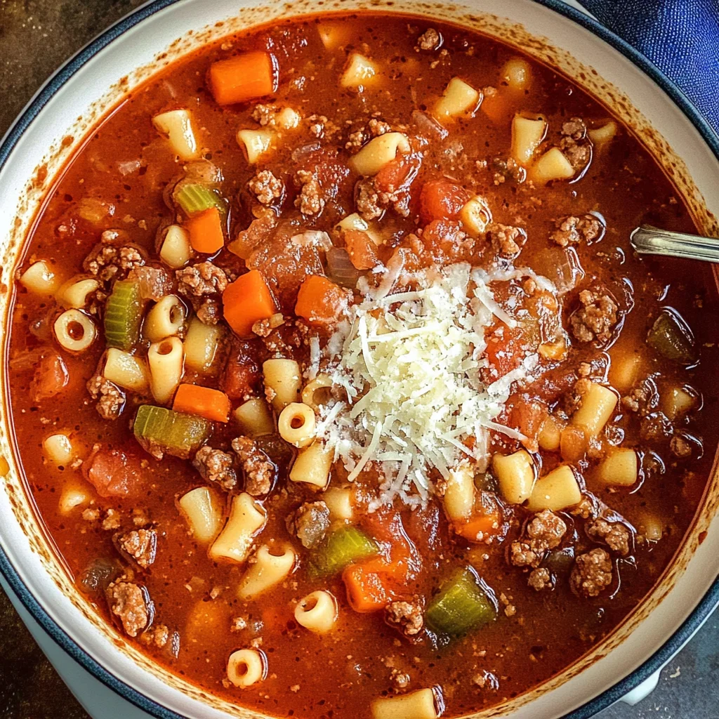 Pasta Fagioli Soup Recipe