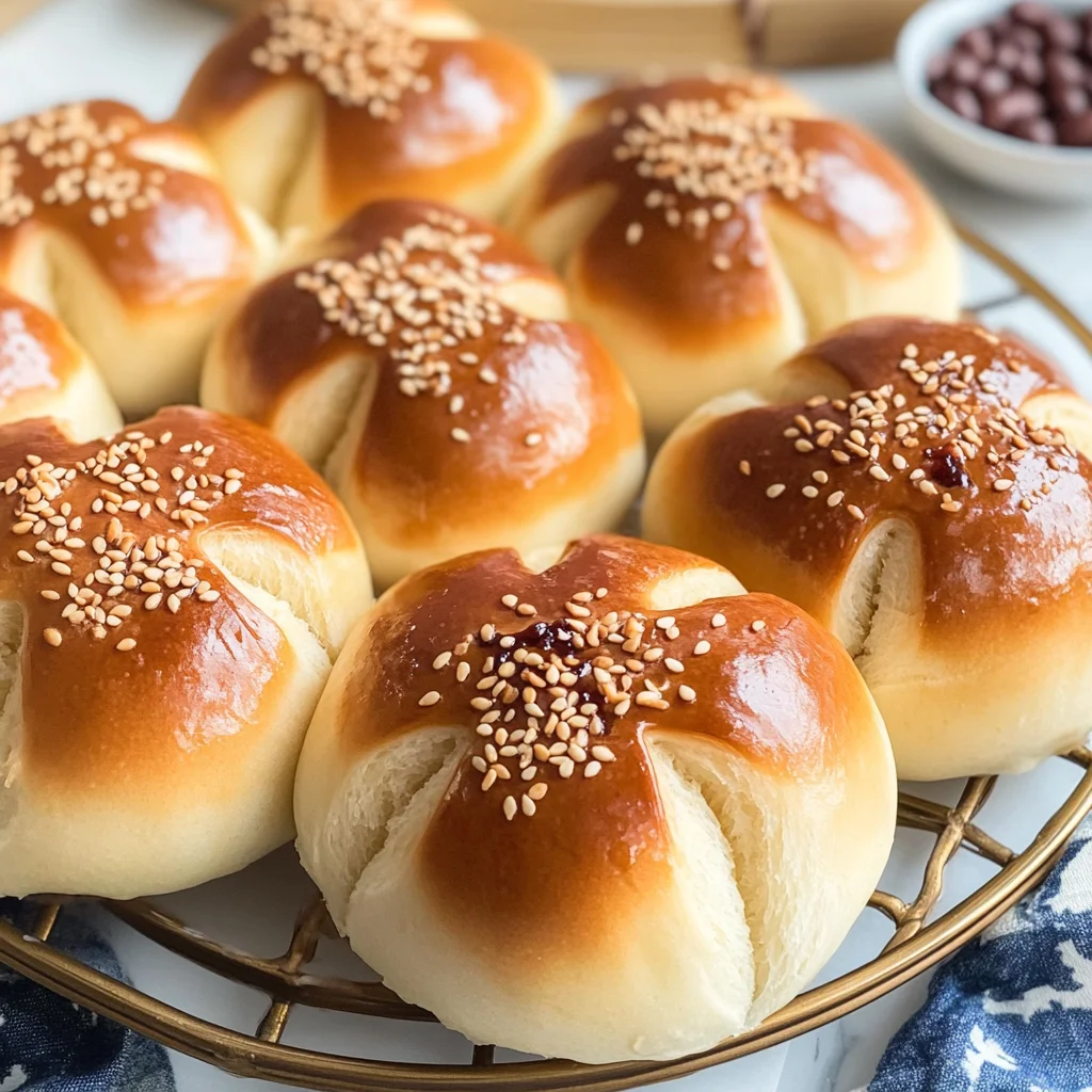 Red Bean Milk Buns