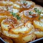Savory French Onion Potato Bake