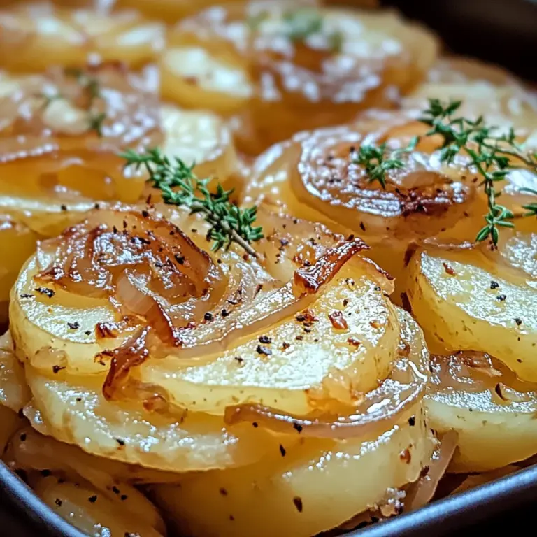 Savory French Onion Potato Bake