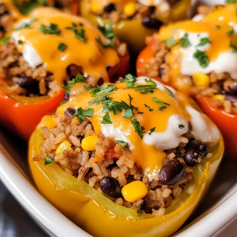 Taco Stuffed Peppers