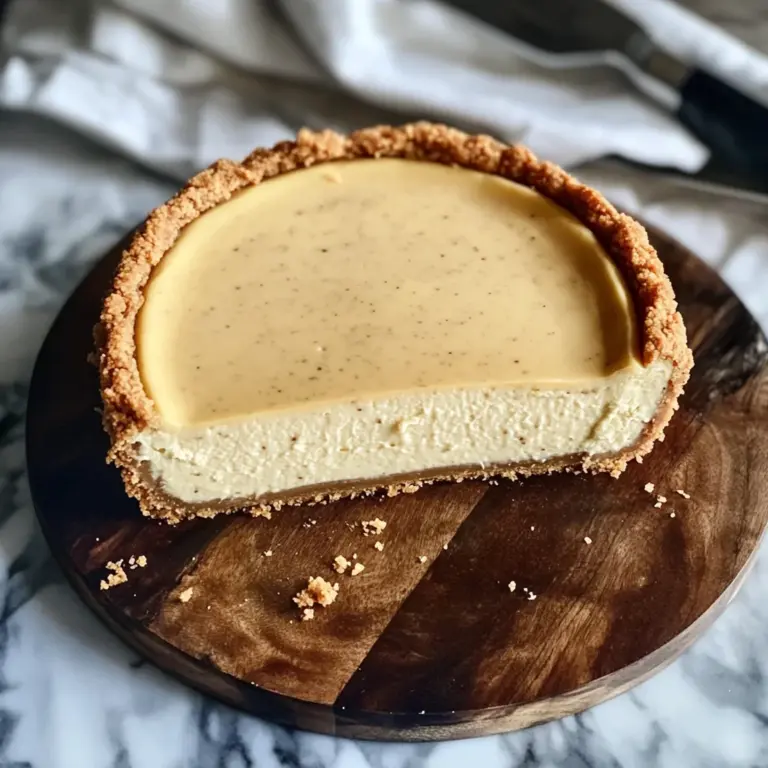 Vanilla Bean Brown Butter Cheesecake