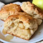 Apple Biscuits with Honey Butter Glaze