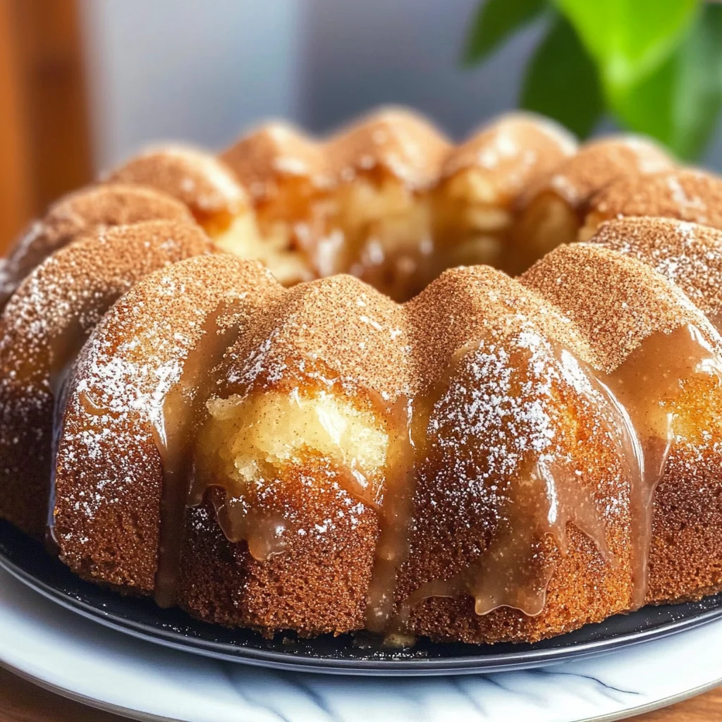 Apple Cider Doughnut Cake